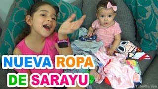 NUEVA ROPA DE SARAYU  PAÑALEROS PIJAMAS Y ZAPATOS  BEBÉ [upl. by Aihtnys]