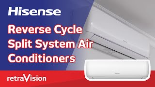 Hisense Reverse Cycle Split System Air Conditioners [upl. by Marguerite558]