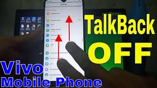 How to Turn OFF TalkBack Mode on Vivo Mobile Phone  Vivo Tips amp Tricks Tutorials [upl. by Noy177]