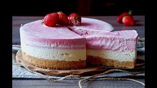 Torta Fredda Fragole e Mascarpone [upl. by Enirehtac87]