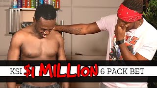 KSI Million Dollar 6 Pack Bet [upl. by Lanti957]