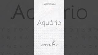 Signo de AQUÁRIO ♒️para novembro2024 shorts signos aquario [upl. by Adnuhsat]