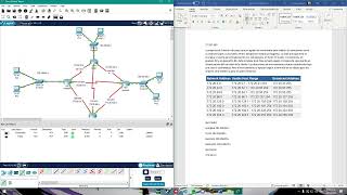 Enrutamiento Estatico 4 routers packet tracer con rutas alternas [upl. by Foster]