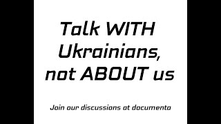 Citizenship Ukraine on documenta fifteen The blind spot of Europeans [upl. by Atsejam]