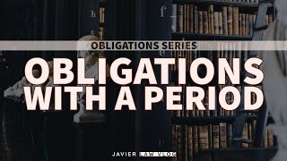 Obligations 7 Obligations With A Period [upl. by Nedap]