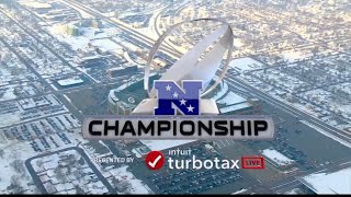 202021 NFL on FOX  NFC Championship Intro with Pregame Buccaneers at Packers [upl. by Gladine]