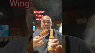 Cant Miss Sriracha Honey Wings 🍗🍯 wings [upl. by Ahsenat207]