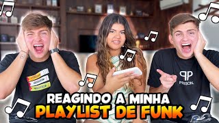 REAGIMOS A MINHA PLAYLIST DE FUNK • Juliane Tavares • [upl. by Aimas]