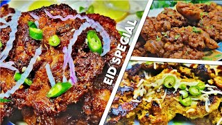 Eid Recipes  Bakra Eid Special Kabab Recipes  Different Types Of Kabab Recipe [upl. by Delinda542]