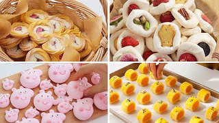 ASMRCookies Of Various ColorsCake CompilationCreative RecipesCake StoryCooking [upl. by Oiliruam]