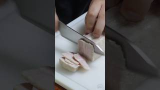 Korean Cold Boiled Pork Belly Recipe Simple Sous vide at Home [upl. by Phelgen]