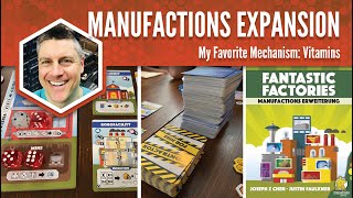 Fantastic Factories Manufactions Expansion My Favorite Game Mechanism [upl. by Demahom490]