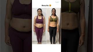 63 kgs  55 kgs Post Delivery Belly Fat Loss 2 C Sections [upl. by Hintze]