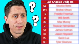 Do You Know EVERY 2024 MLB Starting Lineup [upl. by Aikyt]