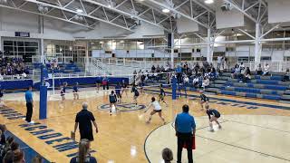 Hoban vs Gilmour Academy VBall [upl. by Eniac48]