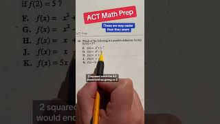 ACT Math practice question of the day 40 [upl. by Colwin]