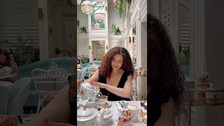 £8 Cream Tea in a Beautiful London Restaurant 🌿☕️  afternoontea london londonlife creamteam [upl. by Iah]