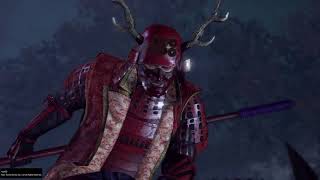 Nioh DLC  Hanzo and Sarutobi Sasuke Duel Cutscene HQ [upl. by Yeliw]