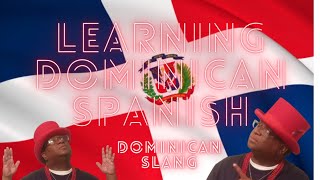 LEARNING DOMINICAN SPANISH DOMINICAN SLANG [upl. by Aitercal875]