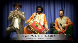 DHOL BLASTERS Band Baja  King Gurcharan Mall [upl. by Elledoj]