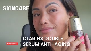 CLARINS DOUBLE SERUM ANTIAGING  SKINCARE [upl. by Jeffcott]