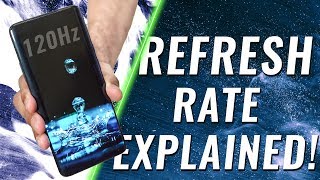 Refresh Rate Explained  90120Hz on Smartphones a GIMMICK [upl. by Chadbourne]