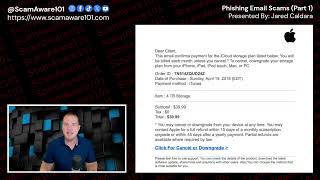 Phishing Email Scams Part 1  Fake Emails Internet Scamming [upl. by Idna]