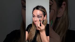 Glam skull tutorial using only two products 💀  KVD BEAUTY [upl. by Cooperman178]