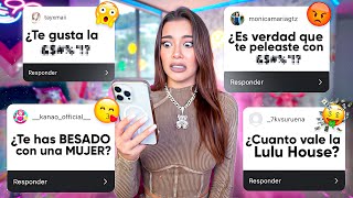 🤐 NO quería decirlo PERO AQUÍ VA 🔥 RESPONDO TODO SIN FILTROS 💣  Preguntas amp Respuestas  Lulu99 [upl. by Ursulina988]