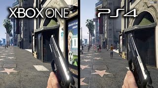 GTA 5 Сравнение GTA 5 PS4 vs Xbox One [upl. by Elrae39]