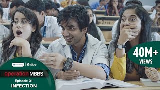 Dice Media  Operation MBBS  Web Series  Episode 1  Infection ft Ayush Mehra [upl. by Tak66]