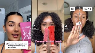 Amazing Curly Hair Tips  Tiktok Compilation [upl. by Niccolo144]