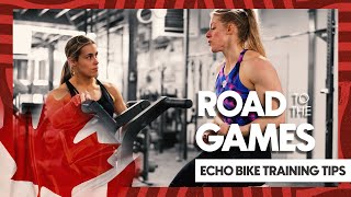 Grind to Greatness Road to the Games │ Echo bike discussion  Tips for efficiency [upl. by Siro]