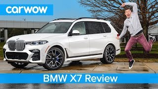 BMW X7 SUV 2020 review  is it the ultimate 7seater 4x4 [upl. by Slade]