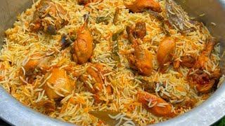 Delhi Famous Akram Ki Biryani ❤️  Chicken Biryani Recipe ❤️ [upl. by Sion]