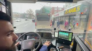 Trip Inside The City Bus Driving 2020 VOLVOPOV Geislus [upl. by Urbanus]