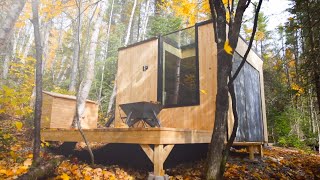 Repère Boréal  Tiny houses and cabins in the woods [upl. by Avir]