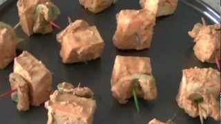 Easy Tandoori Tofu Recipe Video  Vegetarian Starter [upl. by Acinorehs]