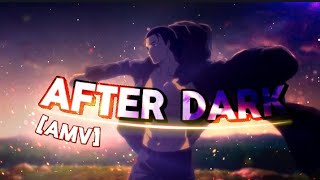 Eren yeager  After dark EditAmv  Attack on Titan  4k [upl. by Ahsemad]