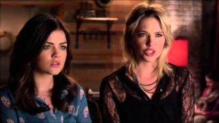 Pretty Little Liars 3x22  Hanna Aria amp Emily At The Brew [upl. by Wendalyn]