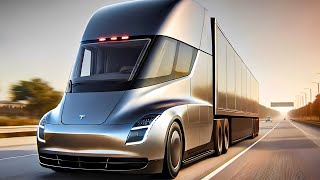 Tesla Semi 2025 Meet the New Face of the Truck Elon Musk Announces New Feature [upl. by Brunelle]