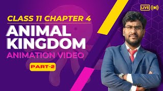 Animal Kingdom class 11th  Chapter 4 in English  PART 2  by ravi sir ravibiology [upl. by Rafa]