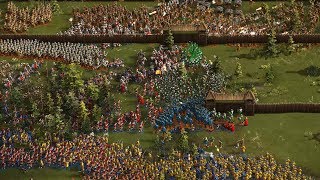 Cossacks 3  4P FFA THE FINAL SIEGE  Multiplayer 4K Gameplay [upl. by Ot]