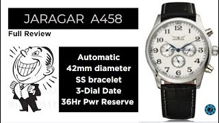 Jaragar A458  Automatic Watch [upl. by Faro]