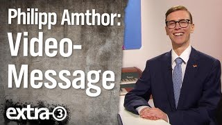 Philipp Amthor mit einer VideoMessage  extra 3  NDR [upl. by Ahtebat]