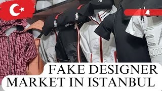 Istanbul Shopping Aksaray Market  Fake Designers Bags  ISTANBUL2024 [upl. by Oberstone]