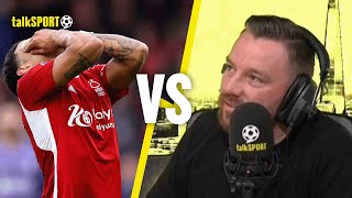 Jamie OHara CLASHES With Forest Fan Who Is RAGING At Referees After DRAMATIC Loss To Liverpool 😡🔥 [upl. by Atiugram]