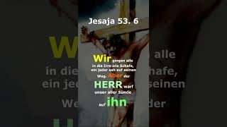 Jesaja 536 Die Rollen sind von Gott bestimmt [upl. by Rehpotsyrhc]