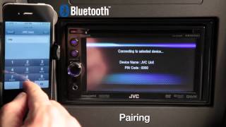 JVC Mobile Entertainment 2012  Multimedia  Bluetooth Phone  Audio Streaming [upl. by Nitsud]