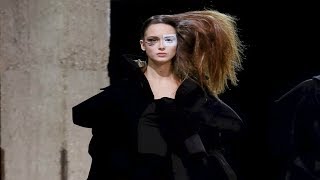 Yohji Yamamoto  FallWinter 201819  PFW [upl. by Aihsema162]